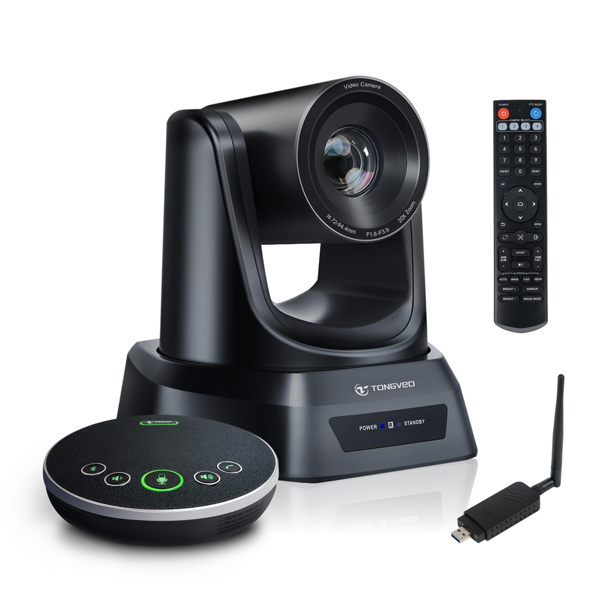 Amazon.com: TONGVEO Wireless AI PTZ 20X Camera System with Auto